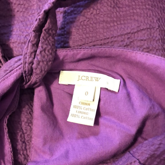 J. Crew twist back sleeveless dress Sz 0 - Picture 5 of 7